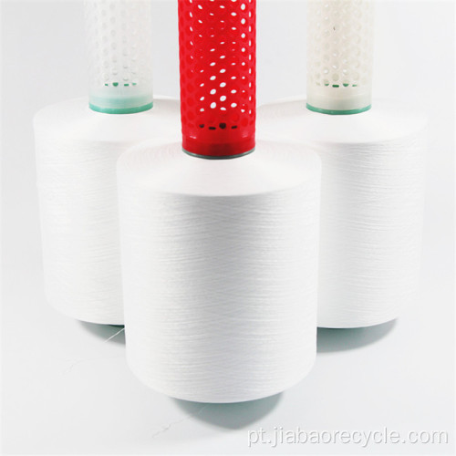 Fios Tecidos para Tricô Têxtil Crua 100% Poliéster